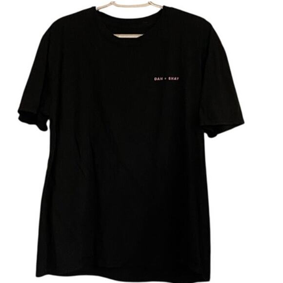 Dan + Shay Official Tour T-Shirt 2021 Black Graphic Tee Size L - Picture 4 of 6